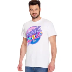 Zurück in die Zukunft - Hover Board T-Shirt weiß