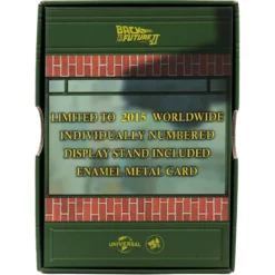 Zurück in die Zukunft Metallbarren Sport Almanac Limited Edition