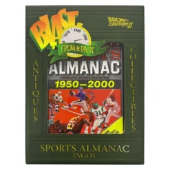 Zurück in die Zukunft Metallbarren Sport Almanac Limited Edition