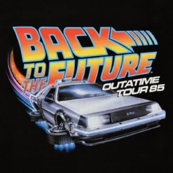 Zurück in die Zukunft - Outatime Tour T-Shirt schwarz