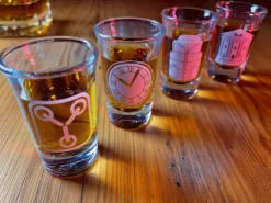 Zurück in die Zukunft Shots Gläserset